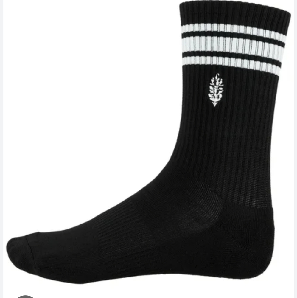 FP Movement Classic Retro Style Logo Stripe Tube Socks